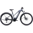 Cube Reaction Hybrid Performance 500 Allroad Electric Bike 504Wh Battery Metallic Grey 'n' White Trapeze