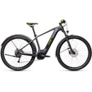 Cube Reaction Hybrid Performance Allroad Electric Bike 500wh Battery Iridium 'n' Green