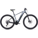 Cube Reaction Hybrid Pro Electric Mountain Bike Flash Grey 'n' Green 625Wh Battery