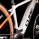 Cube Reaction Hybrid Pro Electric Mountain Bike Prisma Grey 'n' Red 625Wh Battery