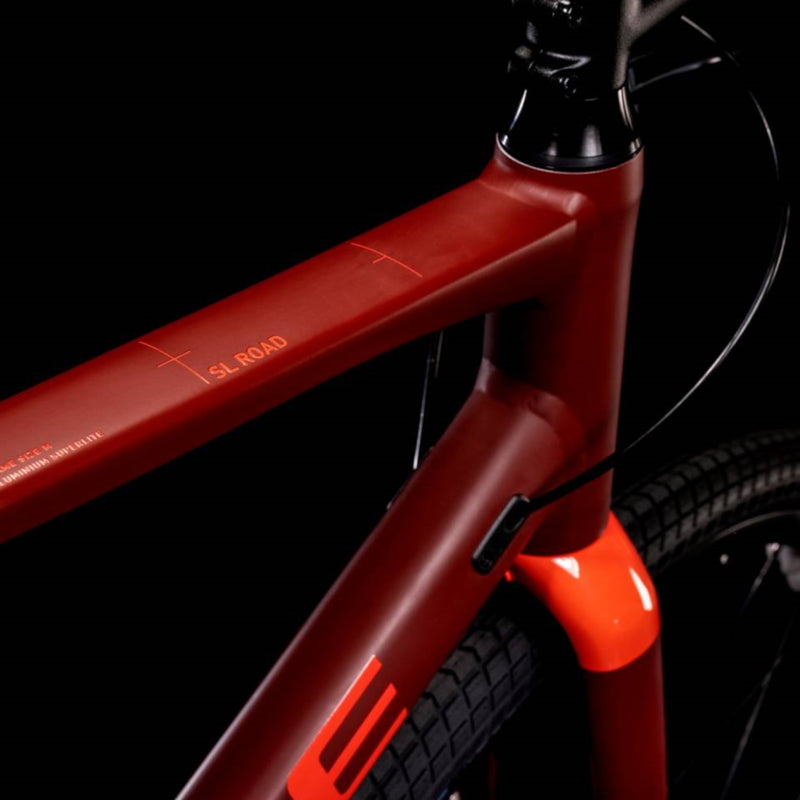 Cube SL Road Commuter/Trekking Bike Darkred 'n' Red