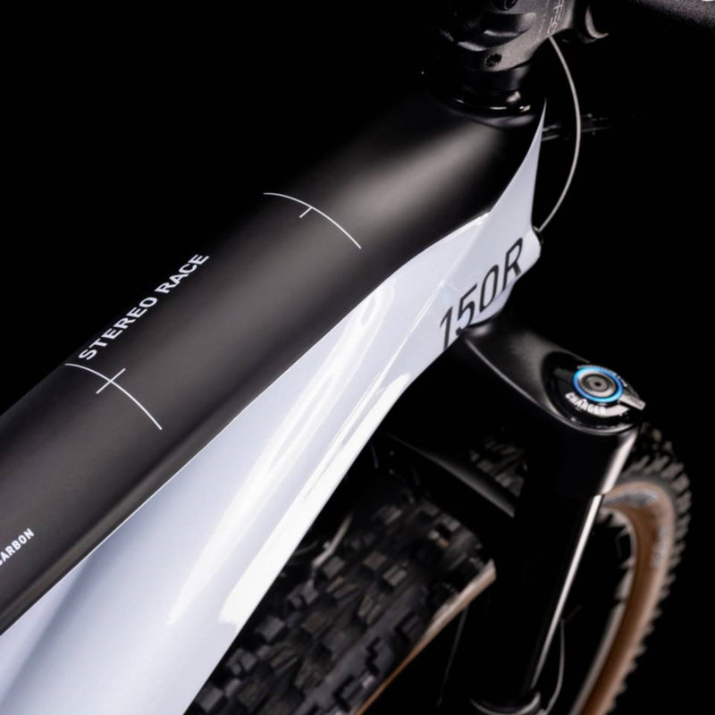 Cube Stereo 150 C:62 Race All-Mountain Bike Flash White 'n' Carbon