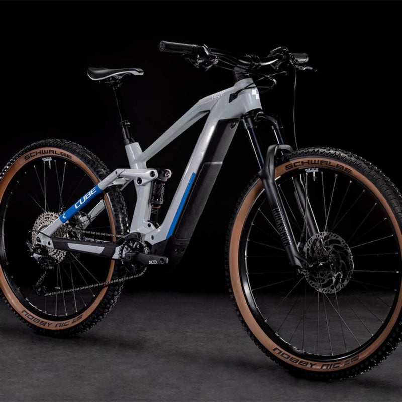 Cube Stereo Hybrid 140 HPC Pro 625 Electric Bike 625Wh Battery Prisma-grey 'n' Blue