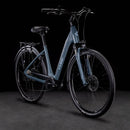 Cube Supreme Sport Hybrid One 400 Easy Entry Electric Bike 400Wh Battery Grey blue 'n' Blue