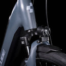Cube Supreme Sport Hybrid One 400 Easy Entry Electric Bike 400Wh Battery Grey blue 'n' Blue