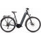 Cube Touring Hybrid One Easy Entry Electric Bike 500wh Battery Grey 'n' Black