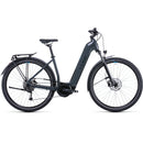 Cube Touring Hybrid One 500 Electric Bike Easy Entry Grey 'n' Blue