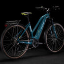 Cube Touring Hybrid One Trapeze Electric Bike 500wh Battery Blue 'n' Green