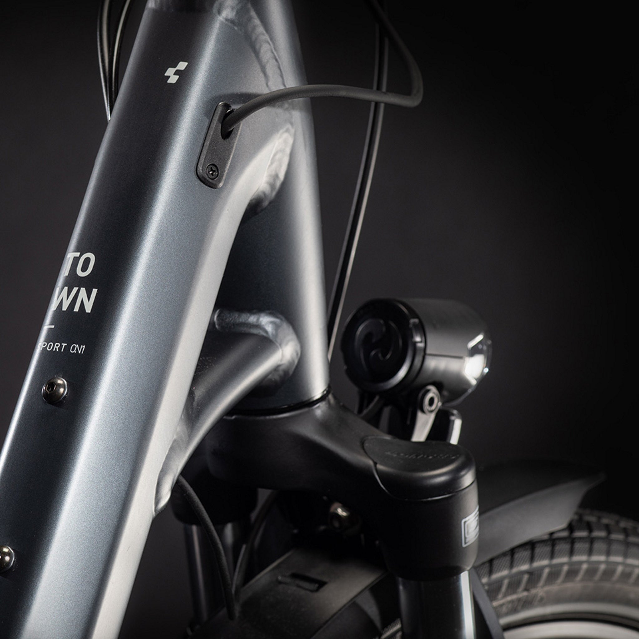 Cube Town Sport Hybrid One Easy Entry Electric Bike 400wh Battery
