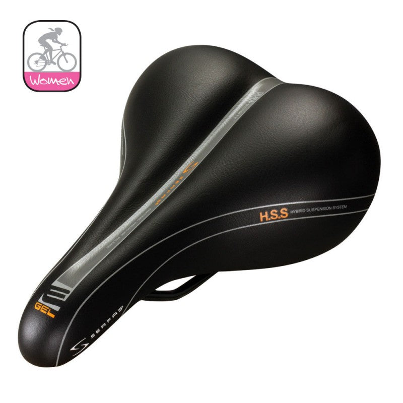 Serfas Women's Saddle E-Gel Dual Density