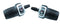 MicroShift Shifter Set 3 x 9 Speed Twist/Grip Shift with Dial