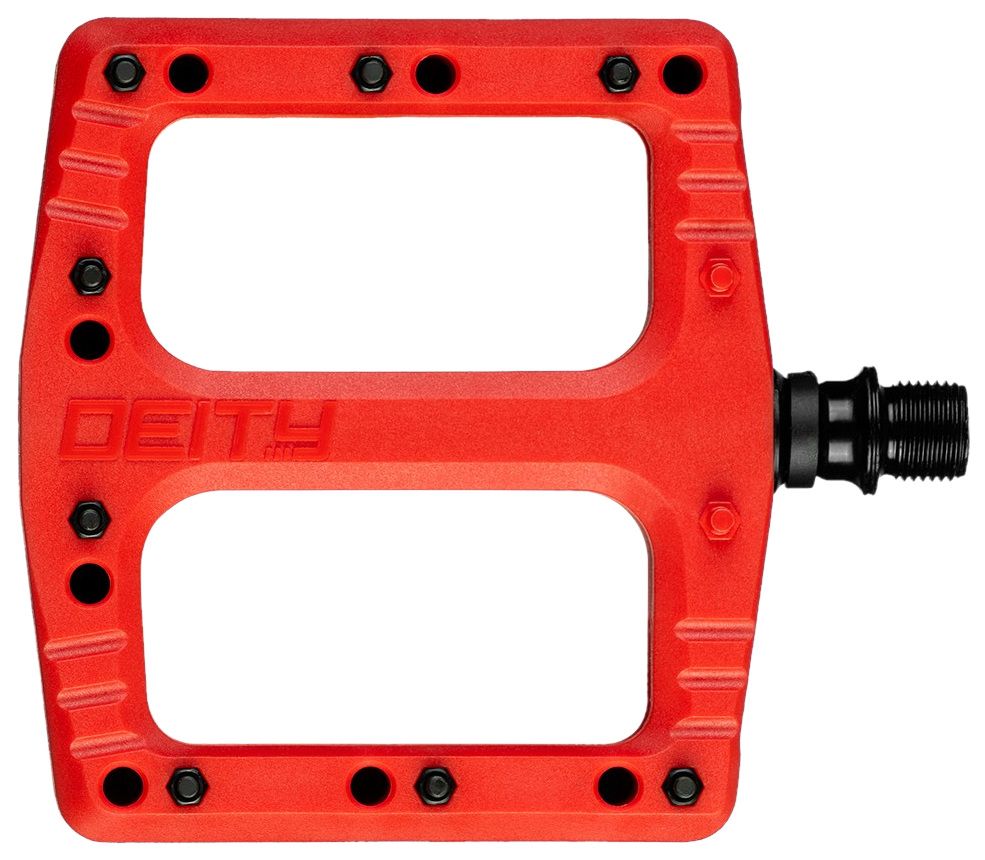 Deity Deftrap Pedals Red