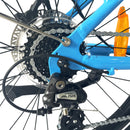 E-Trax MTS ST Electric Bike 672wh Battery Light Blue
