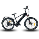 E-Trax MTX Electric Hybrid Bike 672wh Battery Black