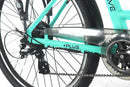 E-Rider City Wave Electric Bike 375wh Battery Teal