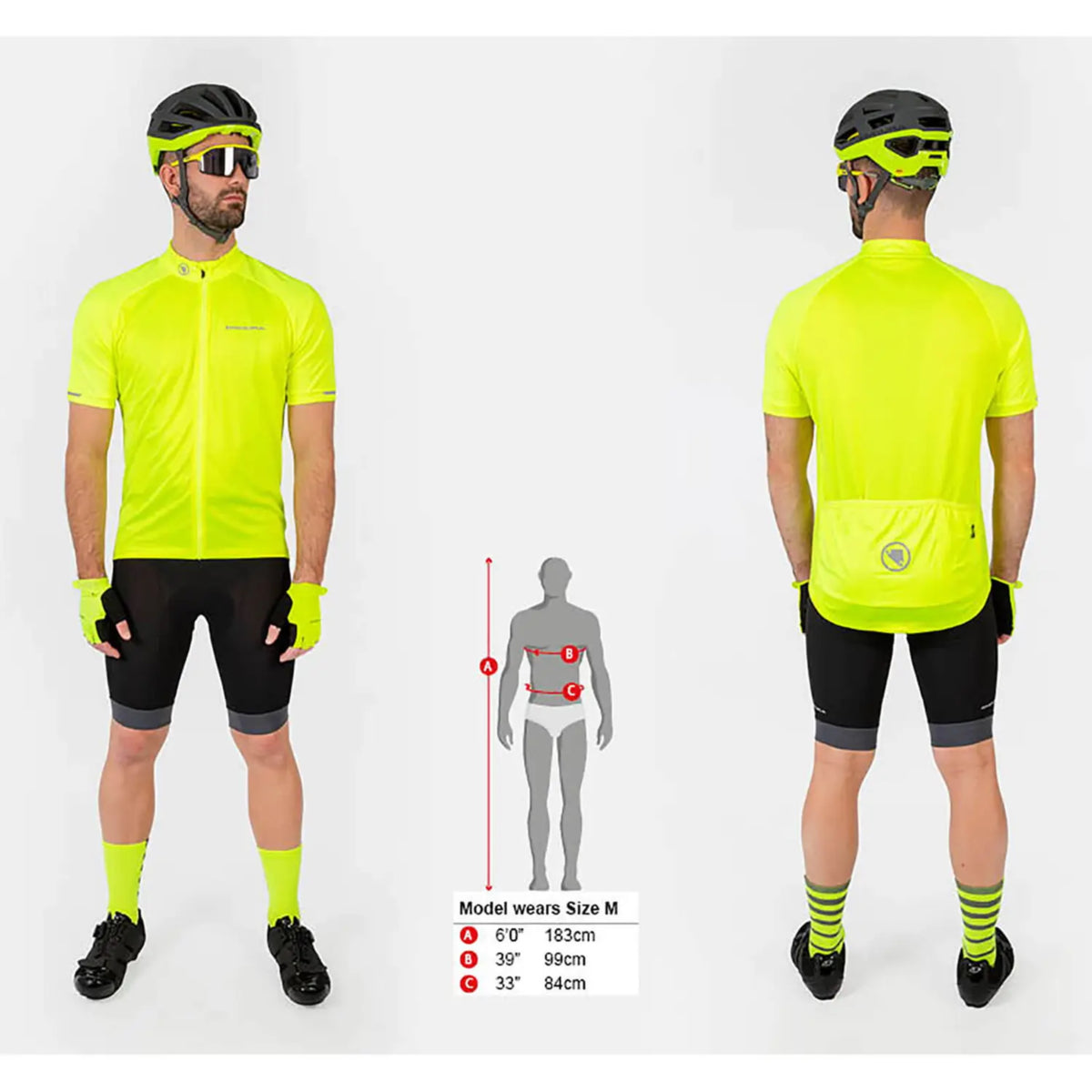 Endura Men's Xtract II Short Sleeve Jersey Black –