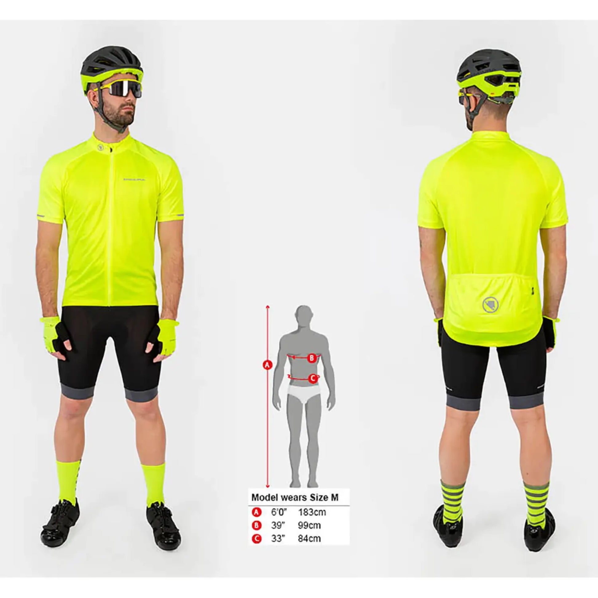 Endura Men’s Xtract II Short Sleeve Jersey Red