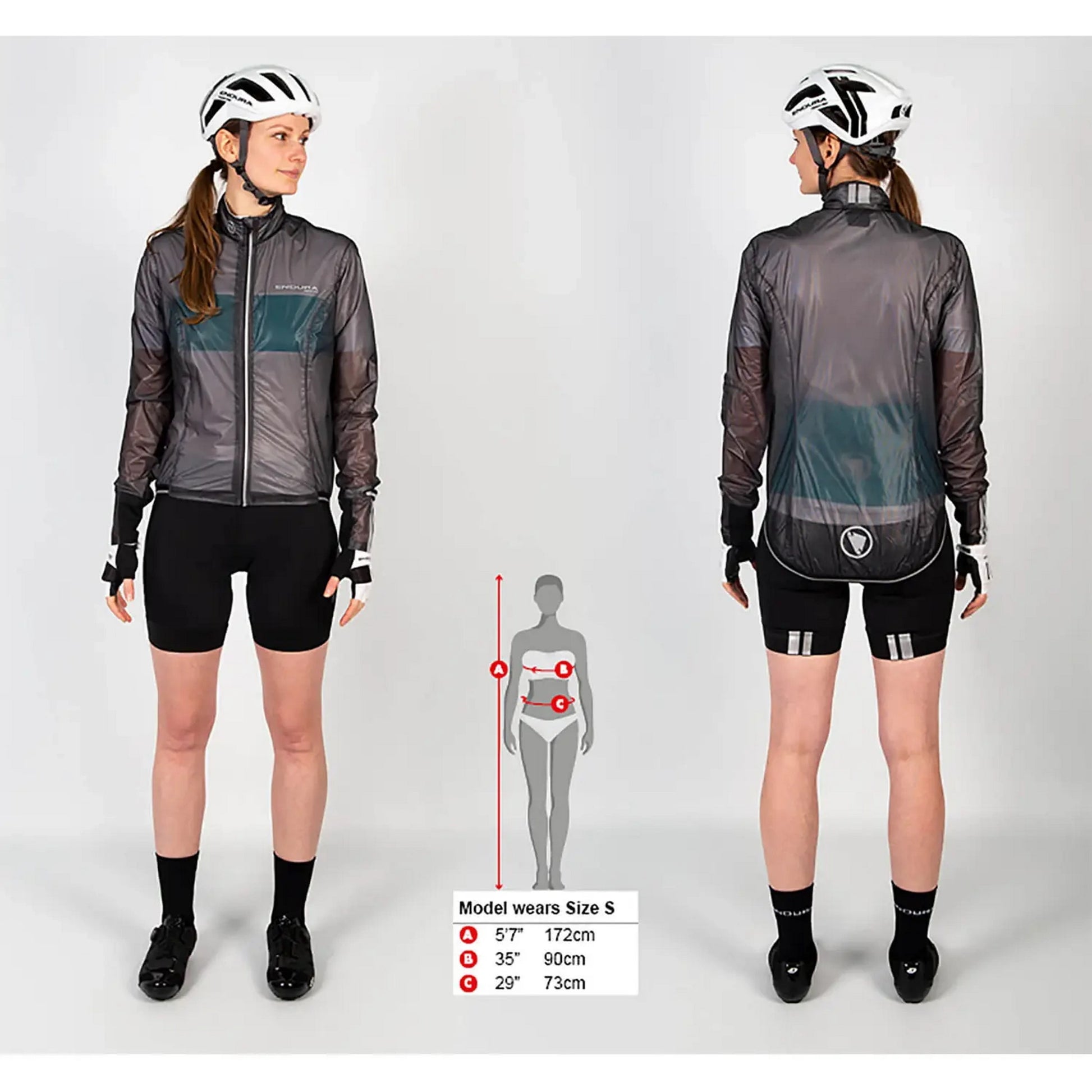 Endura Women’s FS260-Pro Adrenaline Race Cape II Hi Vis Yellow