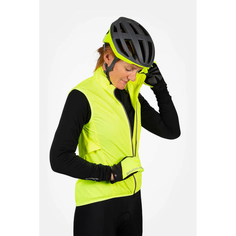 Endura Women's Pakagilet Hi Viz Yellow