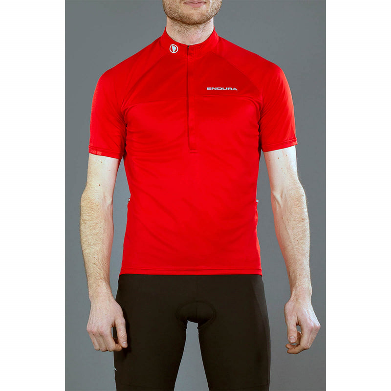 Endura Men's Xtract II Short Sleeve Jersey Red