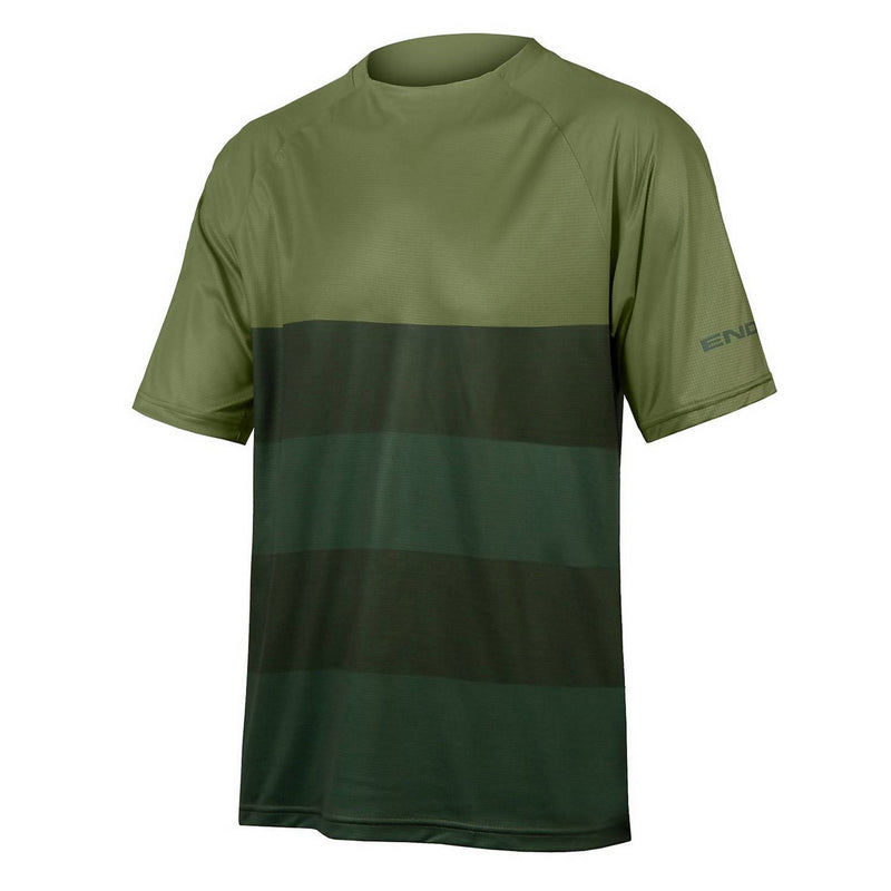 Endura SingleTrack Core Trail Jersey Olive Green