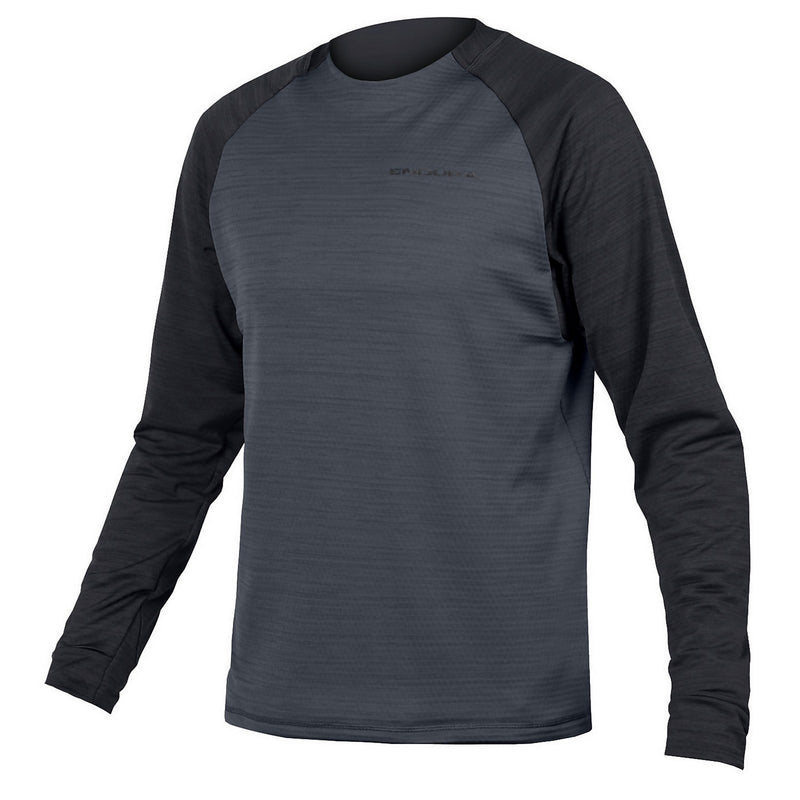 Endura Singletrack Fleece Jersey Black