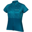 Endura Women's Hummvee Ray Short Sleeve Jersey II Kingfisher Blue