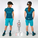 Endura Women's Hummvee Ray Short Sleeve Jersey II Kingfisher Blue