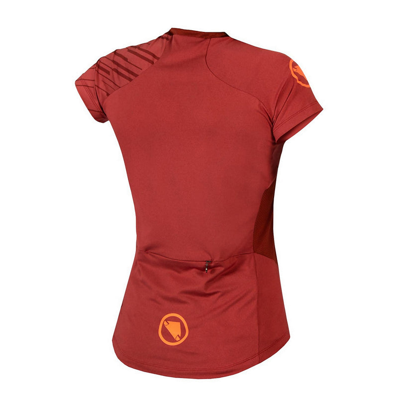 Endura Women's SingleTrack Short Sleeve Jersey Cocoa