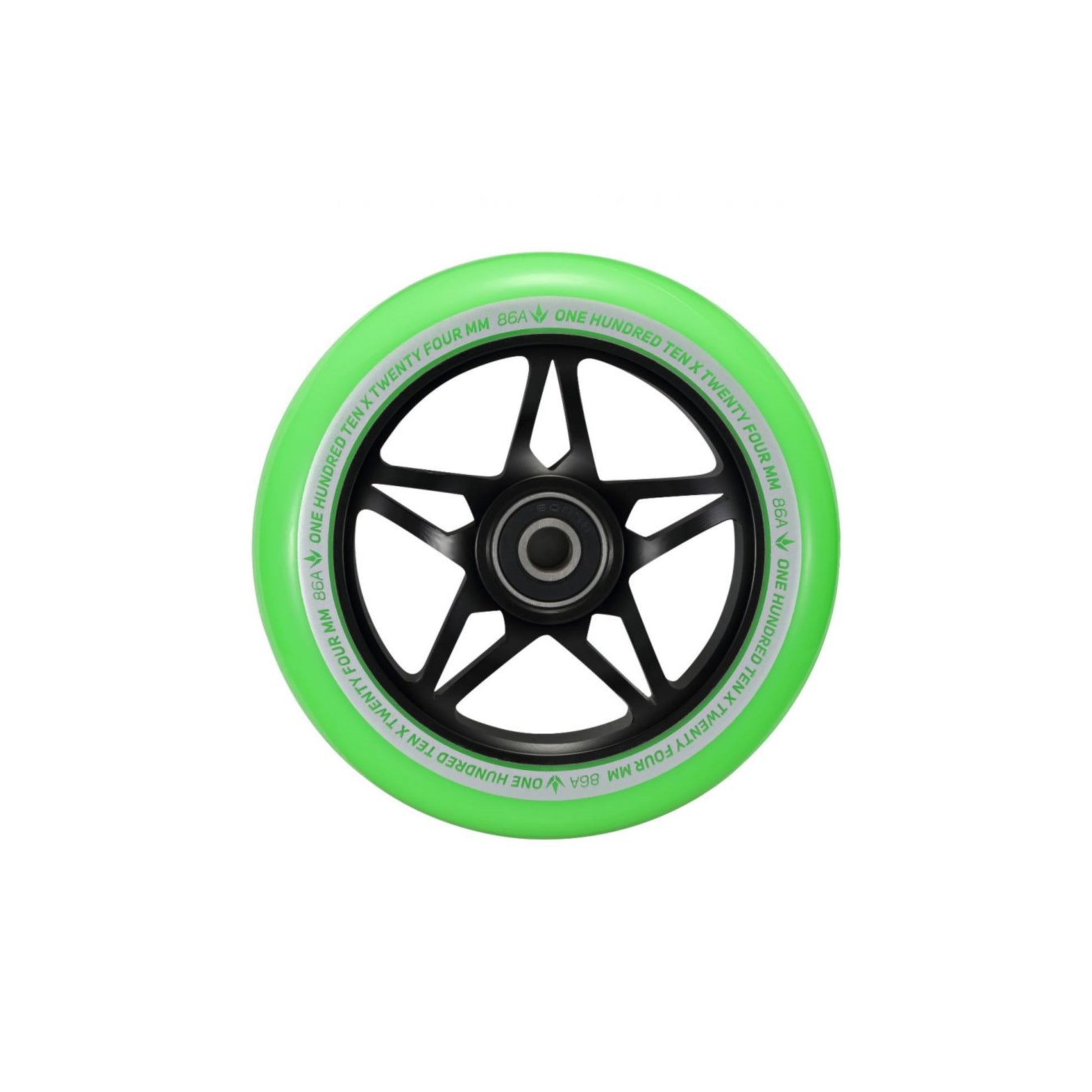 Envy S3 Scooter Wheel 110mm Black/Green