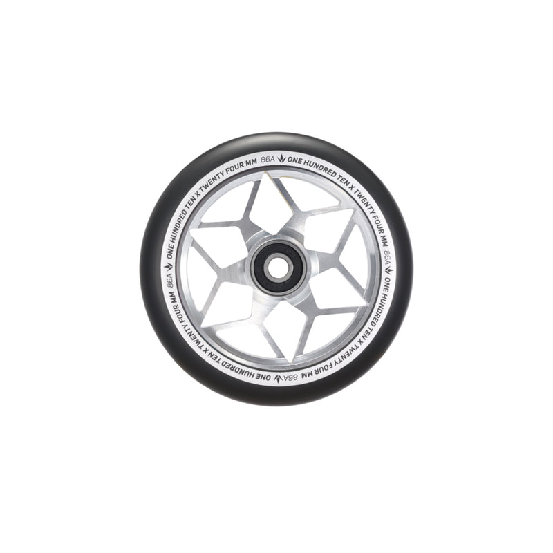 Envy Diamond Scooter Wheel 110mm Silver