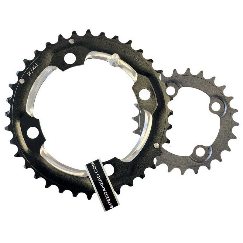 FSA 4 BOLT DOUBLE CHAINRING - SUPER MTB 104 X 36T - D10