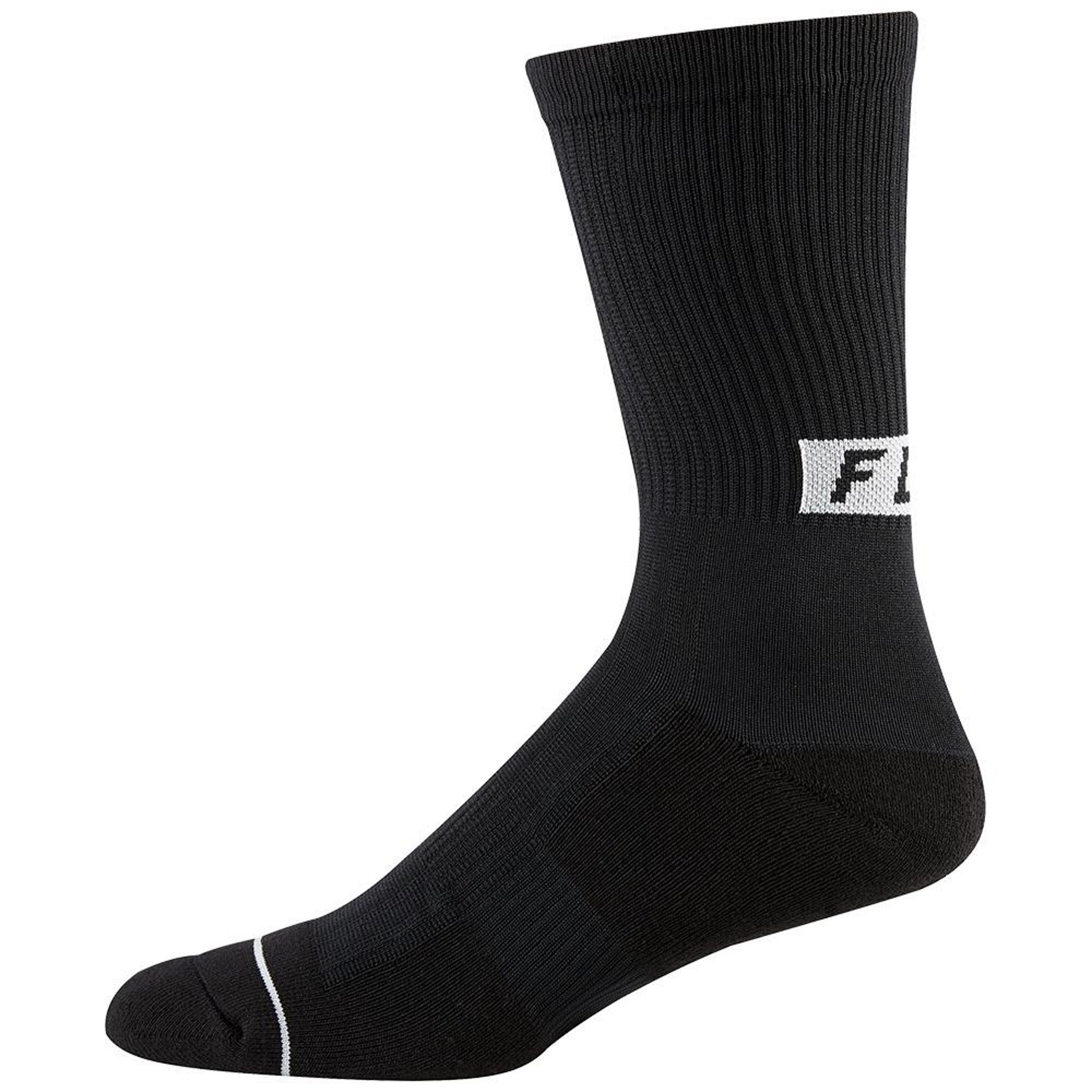 Fox 8 Inch Trail Cushion Sock Black