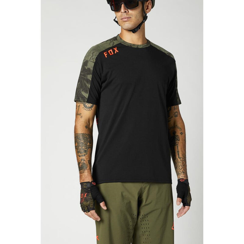 Fox Ranger DR Short Sleeve Jersey Black