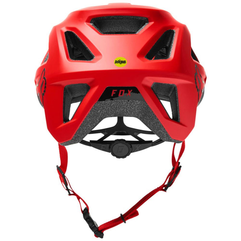 Fox Youth Mainframe Helmet MIPS Flo Red