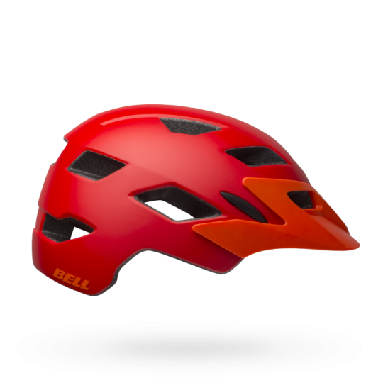 Bell Sidetrack Helmet Matte Red/Orange UC