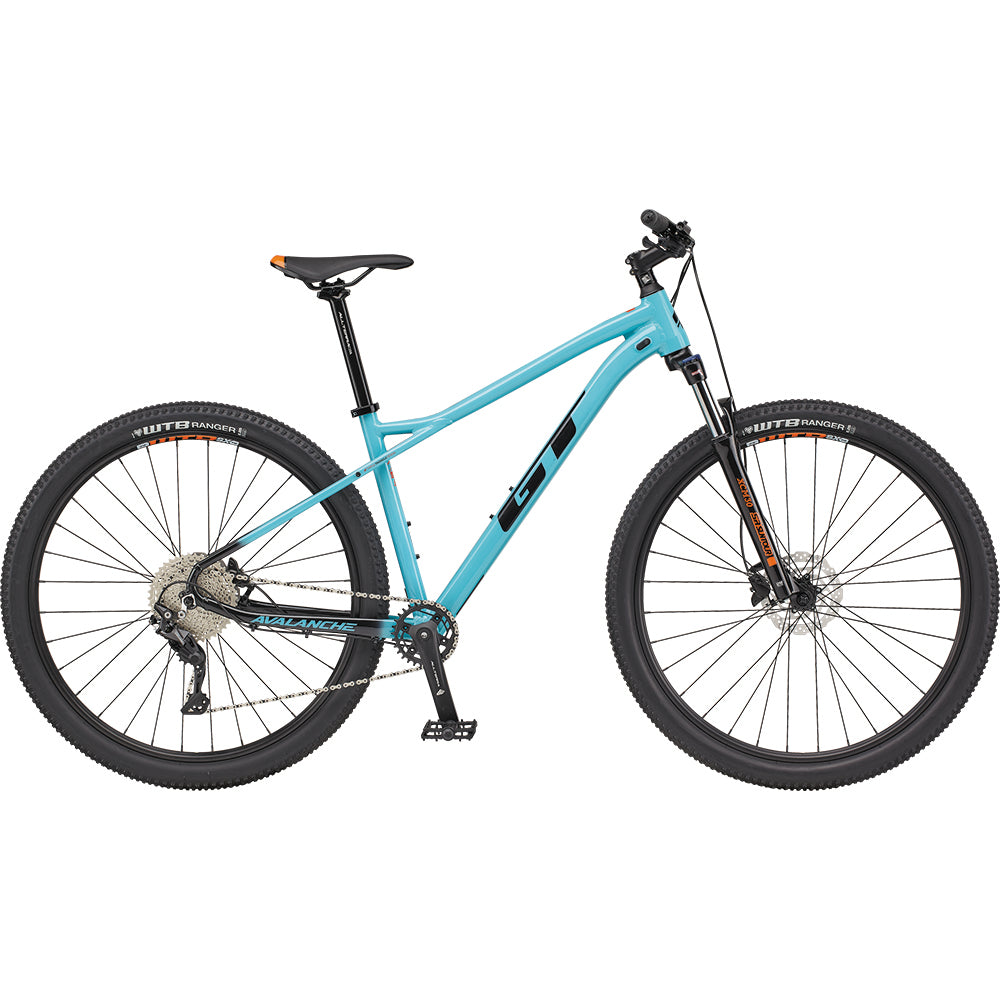 GT Avalanche Comp Hardtail Mountain Bike Aqua/Black Fade