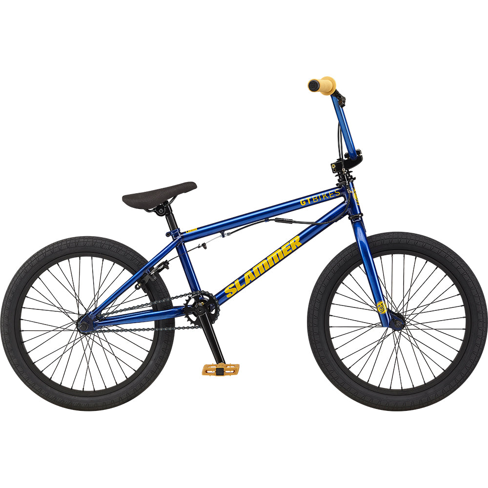 GT Slammer 20 Freestyle BMX Blue/Gold