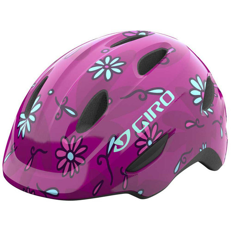 Giro Scamp Kids Helmet Pink Street Sugar Daises