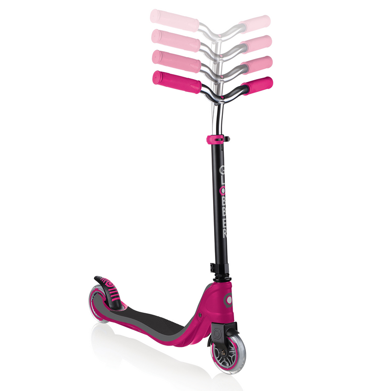 Globber Flow 125 Teen Scooter Ruby