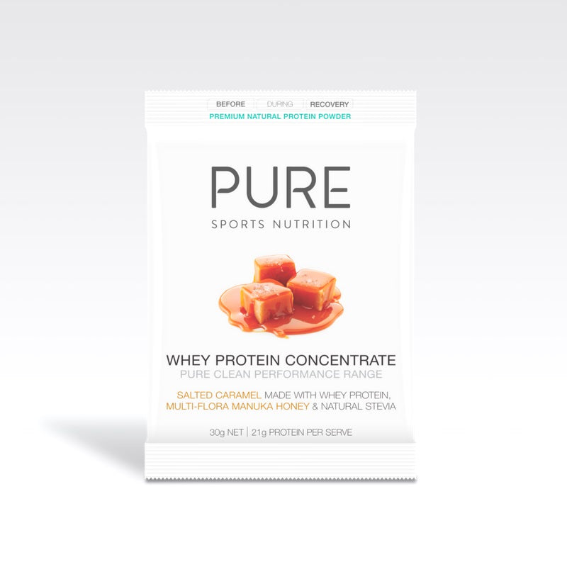 PURE Whey Protein Powder Salted Caramel 30g