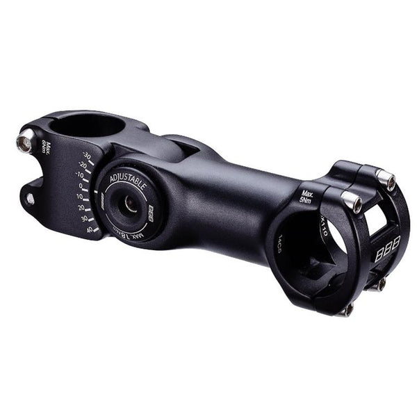 BBB HighSix OS Stem 31.8mm, 90mm Adjustable Black