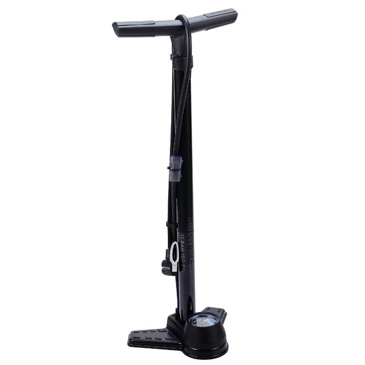 BBB AirStrike Floor Pump Steel Matt Black