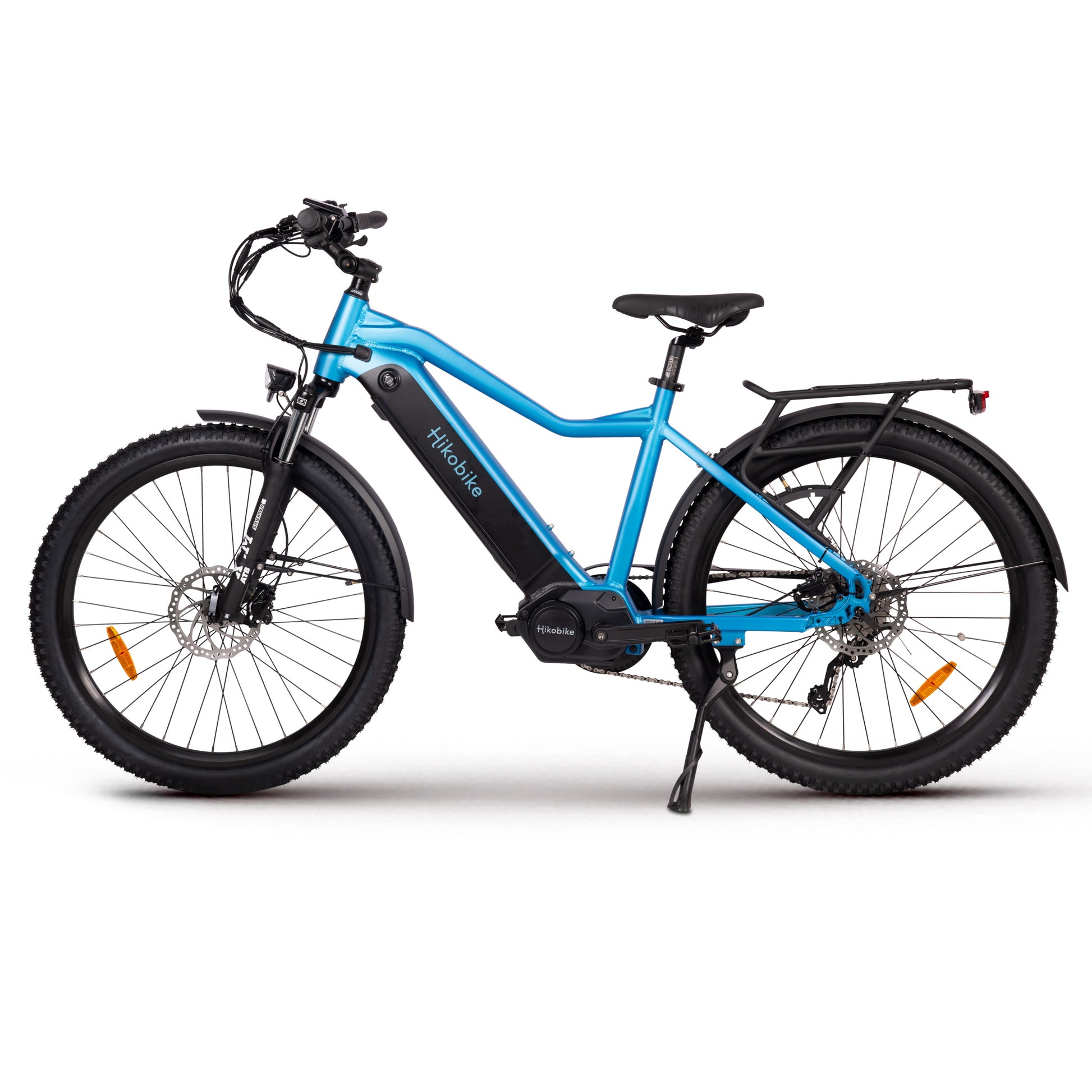 Hiko Ascent Electric Bike 840Wh Battery Blue