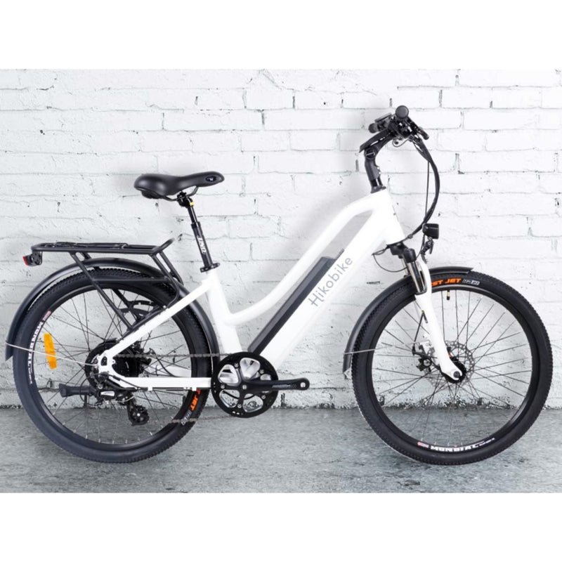 Hiko Pulse 26" Wheel Electric Bike 500Wh Battery White