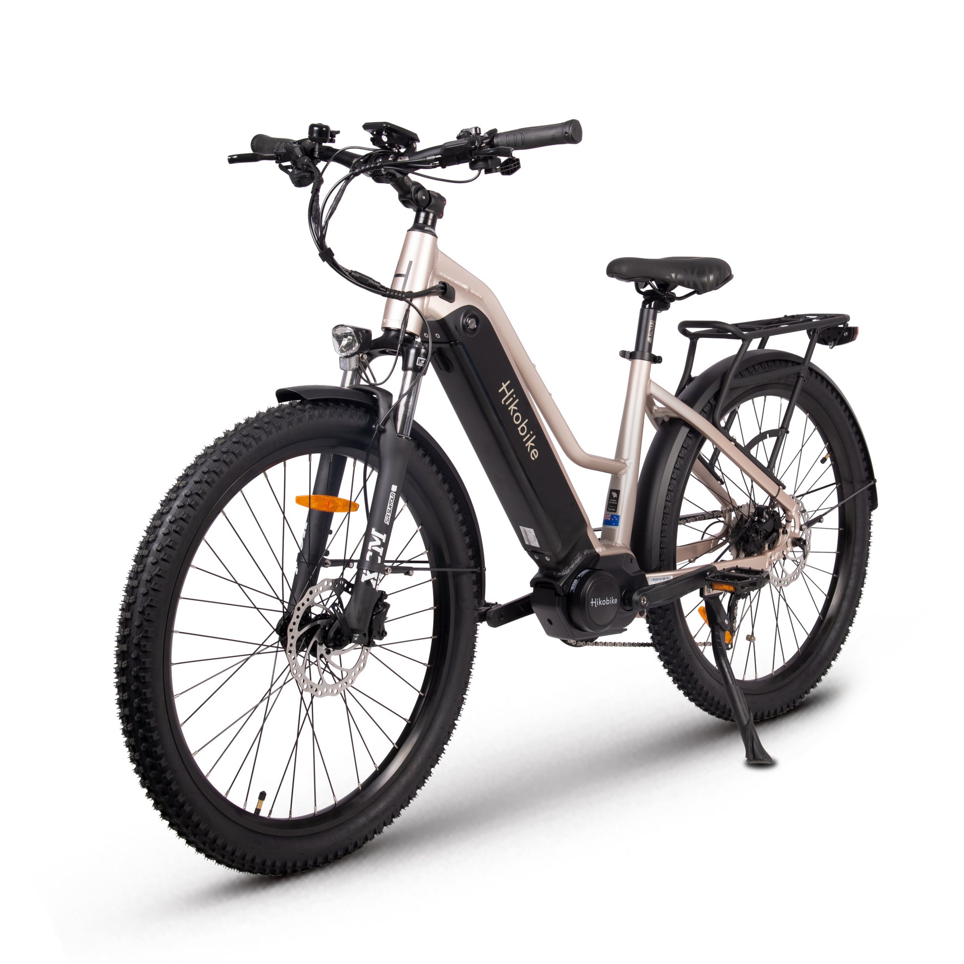 Hiko Rangler Electric Bike 840Wh Battery Silver
