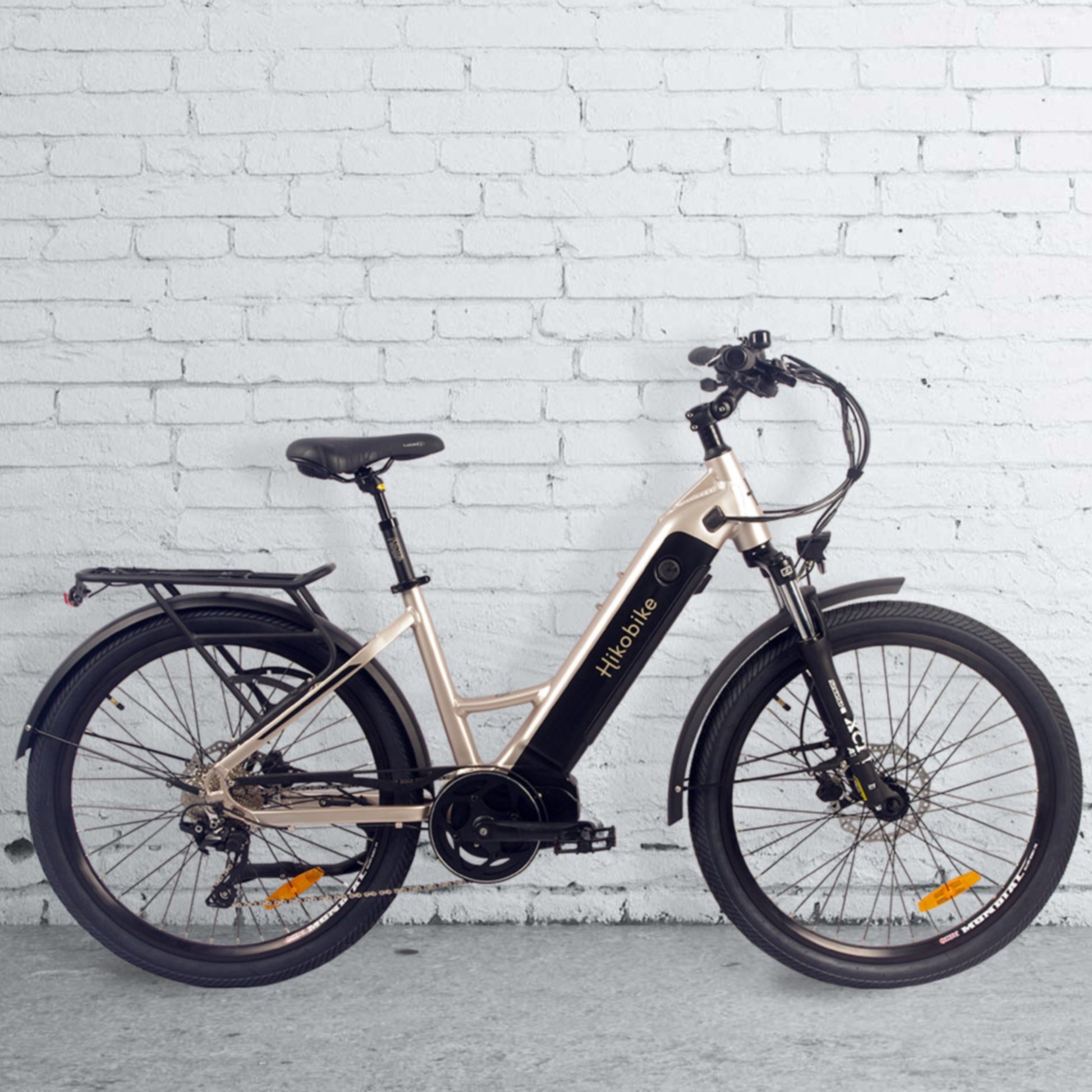 Hiko Vibe Electric Bike 672Wh Battery Silver