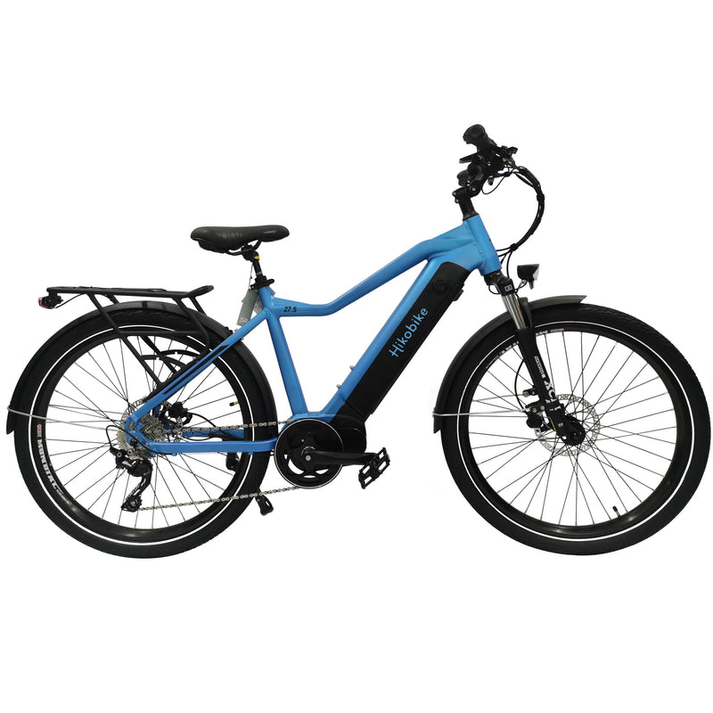 Hiko Ascent Electric Bike 500Wh Battery Blue