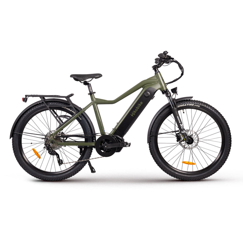Hiko Ascent Electric Bike 840Wh Battery Olive