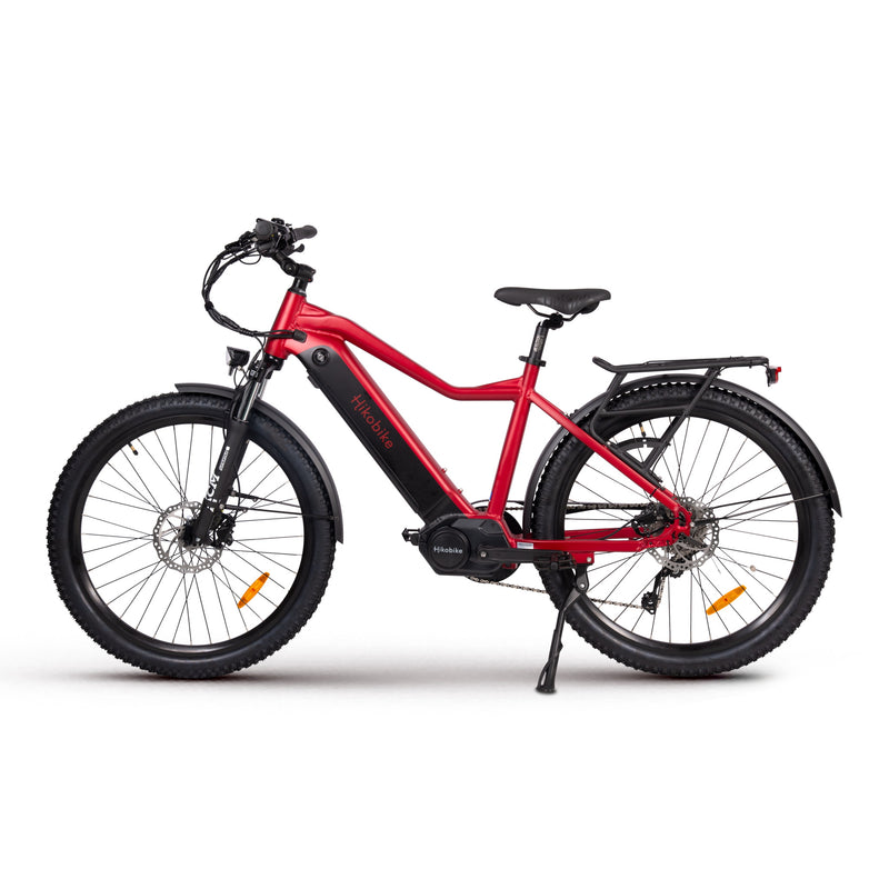 Hiko Ascent Electric Bike 840Wh Battery Red